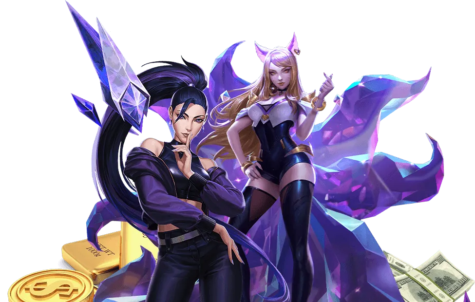 Biểu tượng League of Legends trên nền xanh dương